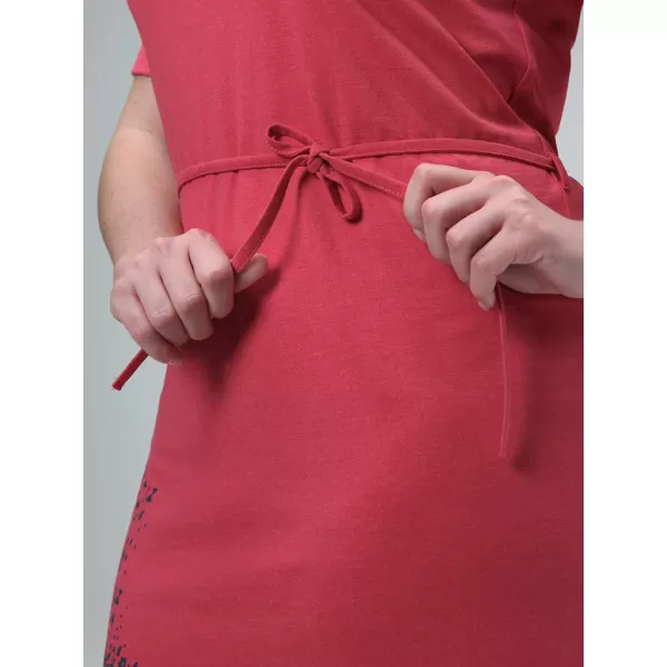  Kleid LOAP AURORA CLW2437 DUNKELROSA 
