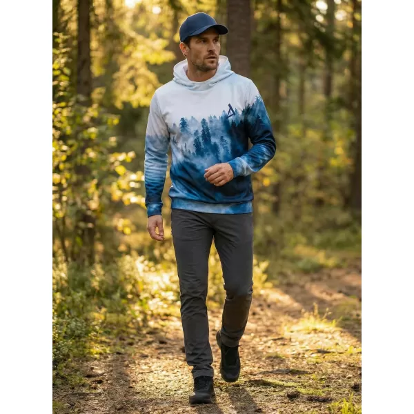  Hochwertiges Funktions-Sweatshirt für Herren ALTISPORT VOJ/ALM030MI01 BLAU 