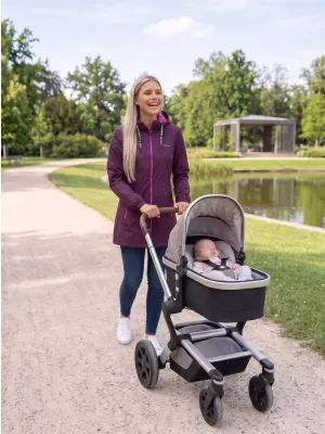 Damenjacke ALTISPORT CHELSIE PURPUR ROSA