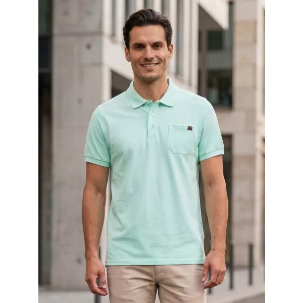  Herren-T-Shirt mit Kragen SAM 73 JULIÁN MT 834 MINZE 