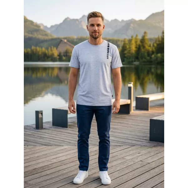  Herren-T-Shirt SAM 73 FABIO MT 842 HELLGRAU 