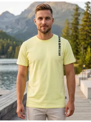 Herren-T-Shirt SAM 73 FABIO MT 842 HELLGELB