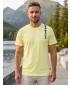Herren-T-Shirt SAM 73 FABIO MT 842 HELLGELB