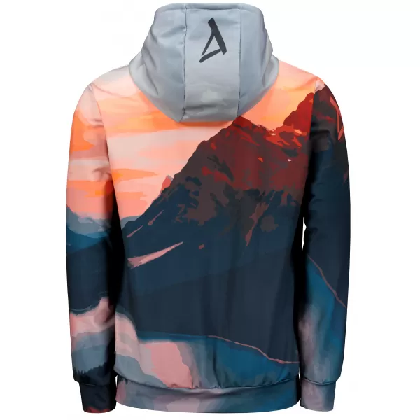  Hochwertiges Funktions-Sweatshirt für Herren ALTISPORT VOJ/ALM030MI01 ORANGE 
