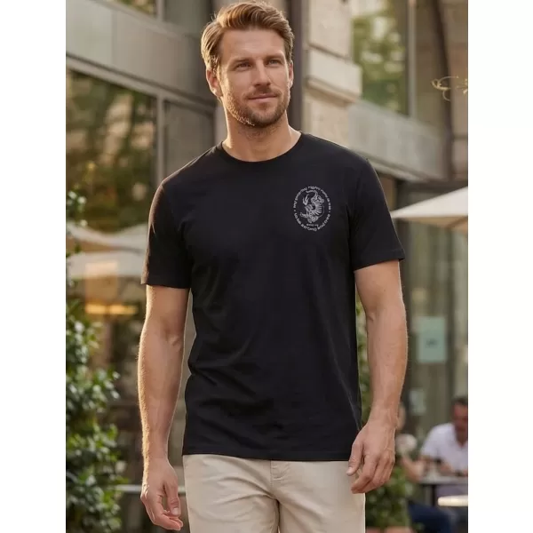 Herren-T-Shirt SAM 73 FELIPE MT 843 SCHWARZ 