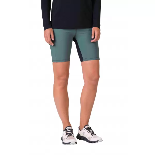  Kurze Leggings für Damen HANNAH LIS PRO ANTHRAZIT/URBAN-CHIC 