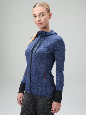 Damen-Sweatshirt LOAP MARCELA TLW2401 BLAU