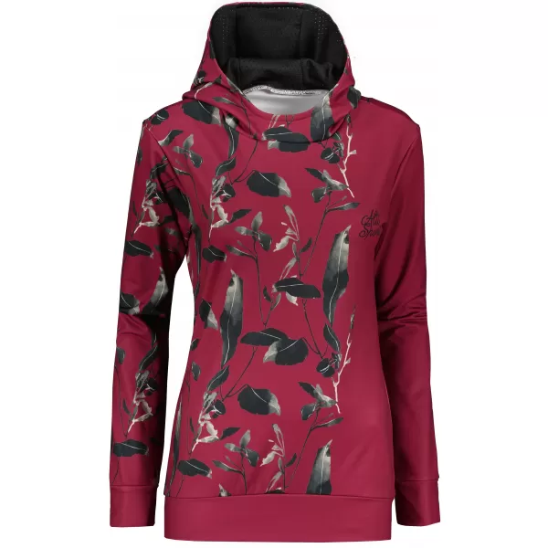  Hochwertiges Funktions-Sweatshirt für Damen ALTISPORT VOJ/ALW026MI01 BURGUND 