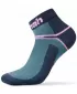 Damensocken HANNAH BANKLE W II RAUCHBLAU/LOTUS