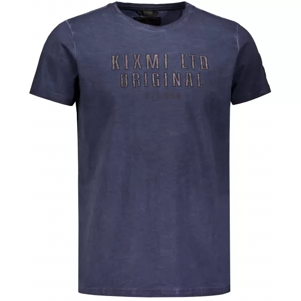  Herren-T-Shirt KIXMI SALEM DUNKELBLAU 