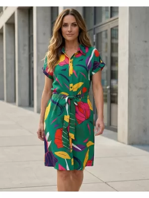 Kleid KIXMI SHANON GRÜN