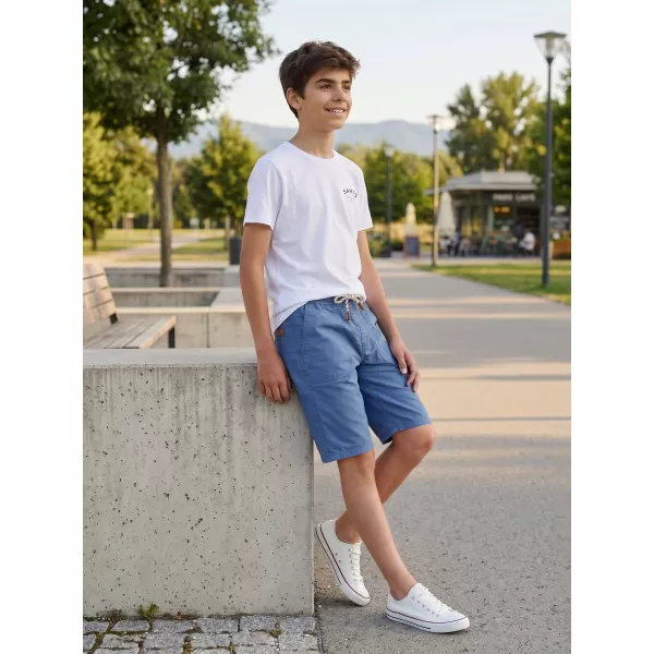  Shorts für Jungen SAM 73 FALKO KS 511 MITTELBLAU 