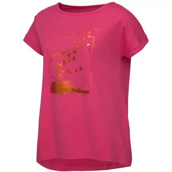  Damen-T-Shirt LOAP BAZALA CLW2440 ROSA 