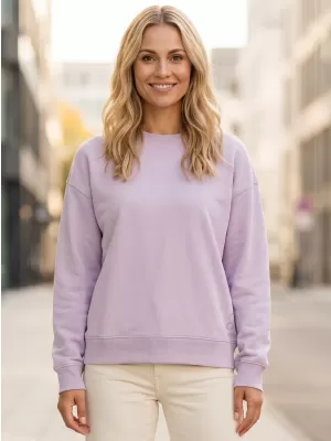 Damen-Sweatshirt SAM 73 LUANA WM 790 LAVENDEL
