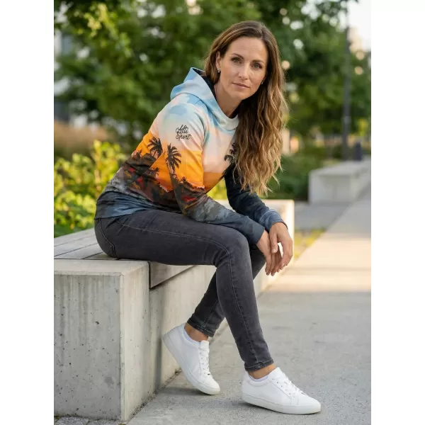  Hochwertiges Funktions-Sweatshirt für Damen ALTISPORT VOJ/ALW030MI01 BLAU 