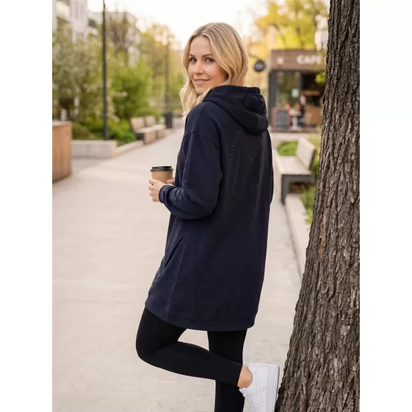  Erweitertes Damen-Sweatshirt SAM 73 LOLA WM 789 DUNKELBLAU 