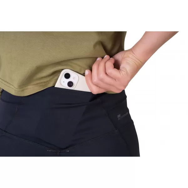  Kurze Leggings für Damen HANNAH LIS ANTHRAZIT 