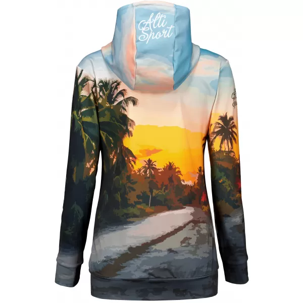  Hochwertiges Funktions-Sweatshirt für Damen ALTISPORT VOJ/ALW030MI01 BLAU 
