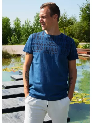 Herren-T-Shirt KIXMI SENON KEROSIN