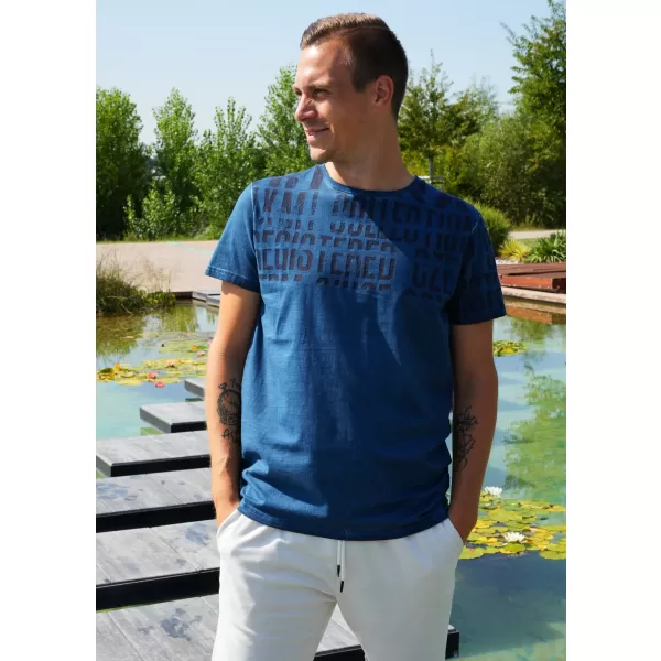  Herren-T-Shirt KIXMI SENON KEROSIN 