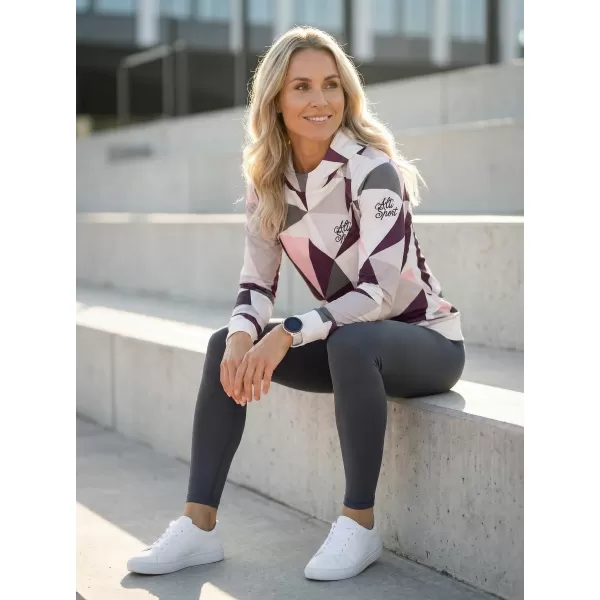  Hochwertiges Funktions-Sweatshirt für Damen ALTISPORT VOJ/ALW007MI01 WEIß 