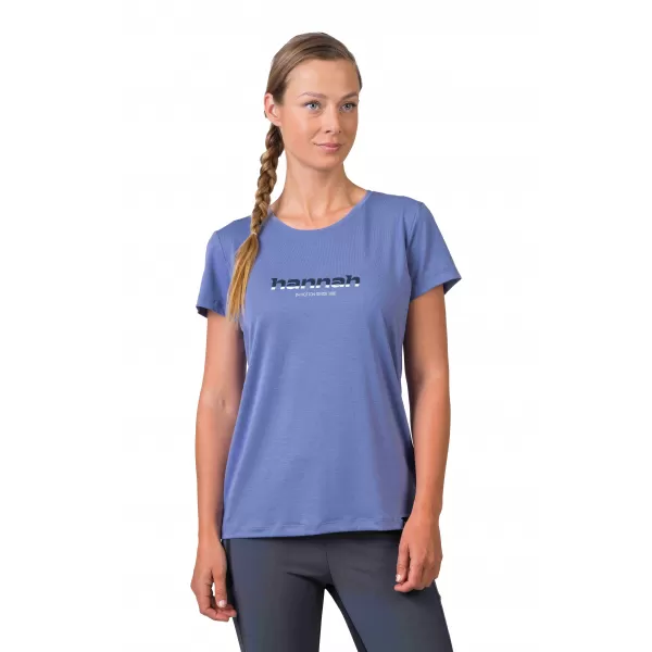  Damen-T-Shirt HANNAH CORDY GEBLEICHTER DENIM 