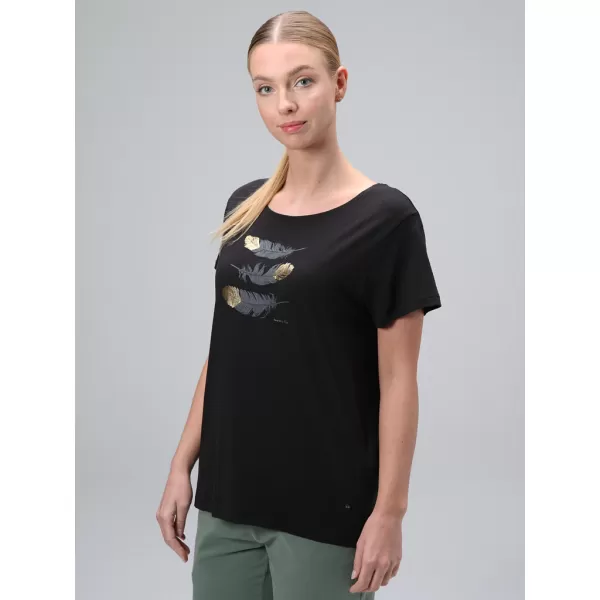  Damen-T-Shirt LOAP ASIKA CLW2459 SCHWARZ 