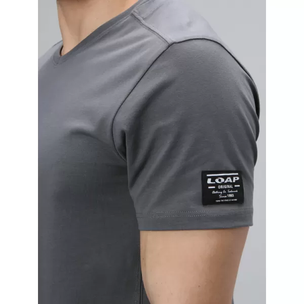  Herren-T-Shirt LOAP ALBRUN CLM2407 GRAU 
