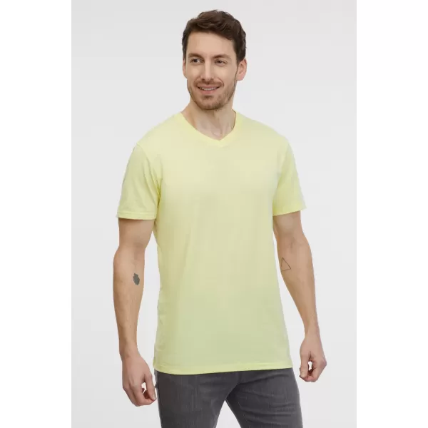  Herren-T-Shirt SAM 73 FIDEL MT 844 HELLGELB 