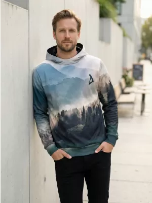 Hochwertiges Funktions-Sweatshirt für Herren ALTISPORT VOJ/ALM030MI01 GRÜN