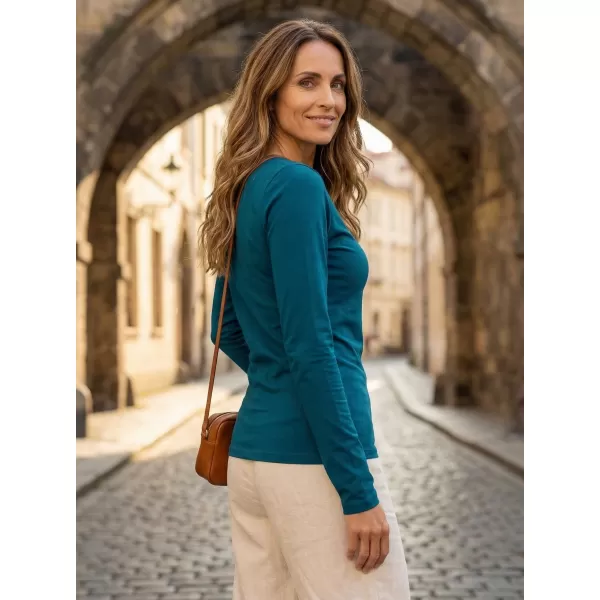  Damen-T-Shirt mit langen Ärmeln ALTISPORT NoPrint NP/ALW931 KEROSIN 