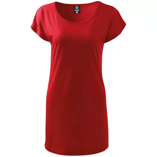  Langes T-Shirt für Damen ALTISPORT NoPrint NP/ALW321 ROT 