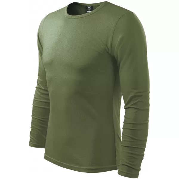  Herren-T-Shirt mit langen Ärmeln ALTISPORT NoPrint NP/ALM911 KHAKI 