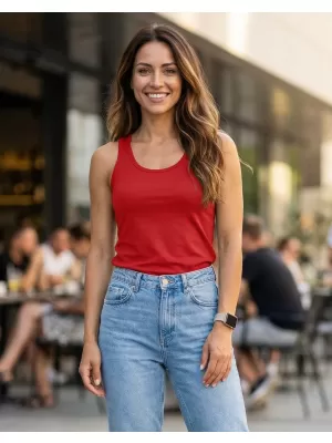 Funktions-Tanktop für Damen ALTISPORT NoPrint NP/ALW761 ROT