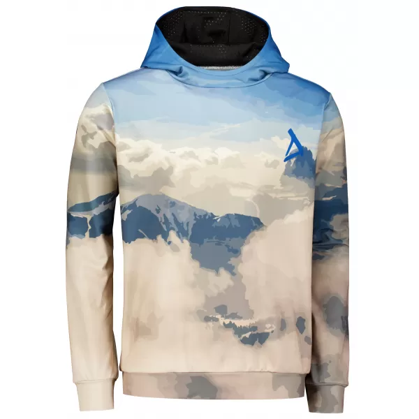  Hochwertiges Funktions-Sweatshirt für Herren ALTISPORT VOJ/ALM030MI01 BLAU 