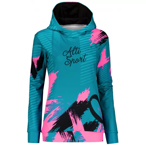  Hochwertiges Funktions-Sweatshirt für Damen ALTISPORT VOJ/ALW027MI01 KEROSIN 