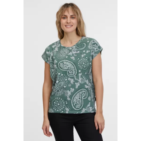  Damen-T-Shirt SAM 73 MARGARITA WT 903 GRÜNLICHES GRAU 