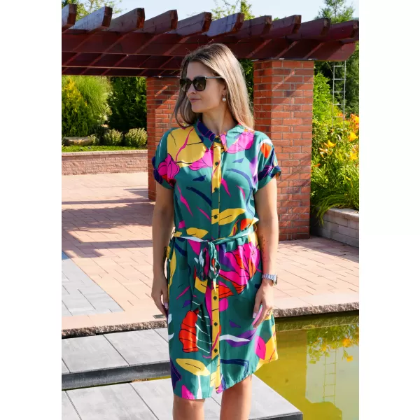  Kleid KIXMI SHANON GRÜN 