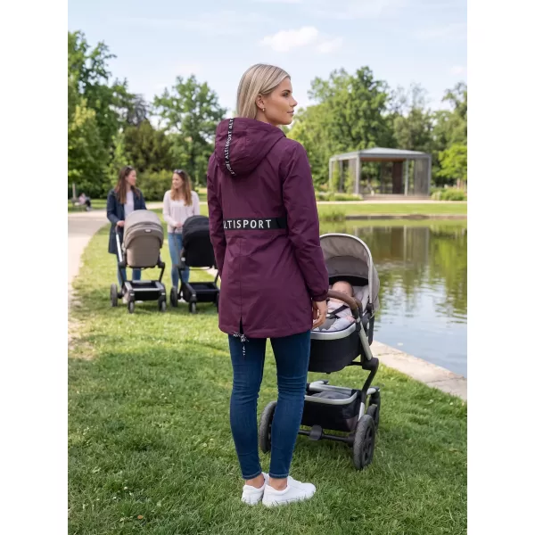  Damenjacke ALTISPORT CHELSIE PURPUR ROSA 