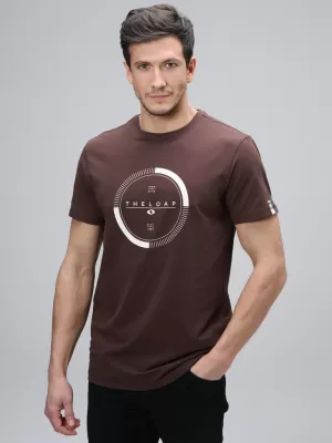 Herren-T-Shirt LOAP ALTAR CLM2405 BRAUN