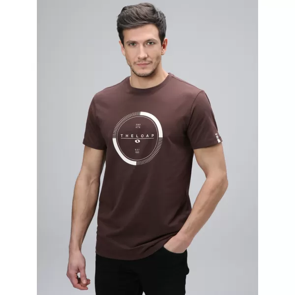  Herren-T-Shirt LOAP ALTAR CLM2405 BRAUN 