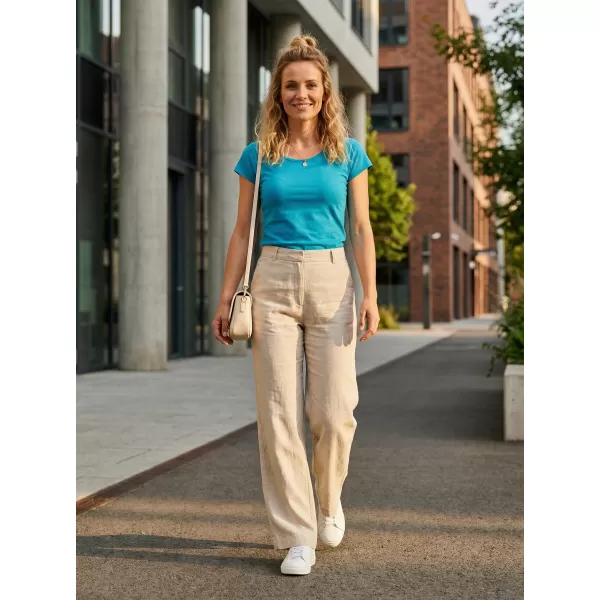  Damen-T-Shirt ALTISPORT NoPrint NP/ALW221 TÜRKIS 
