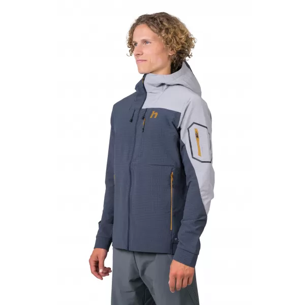  Herrenjacke HANNAH AREN HOODY TUSCHE/HAIFISCHHAUT 