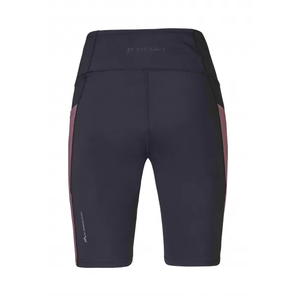  Kurze Leggings für Damen HANNAH LIS PRO ANTHRAZIT/ROAN ROUGE 