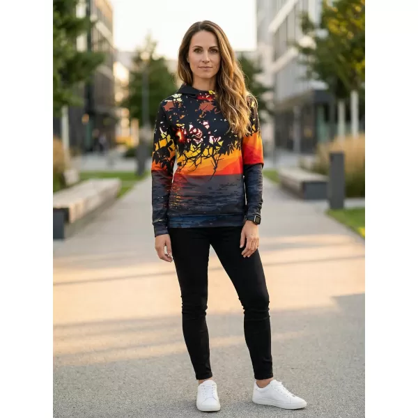  Hochwertiges Funktions-Sweatshirt für Damen ALTISPORT VOJ/ALW030MI01 ORANGE 