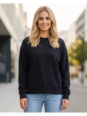 Damen-Sweatshirt SAM 73 LUANA WM 790 DUNKELBLAU