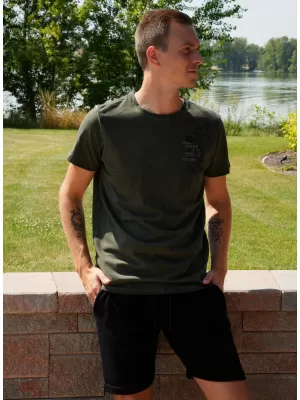 Herren-T-Shirt ALTISPORT CLARK KHAKI