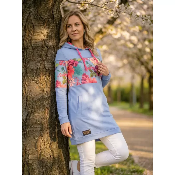  Damen-Sweatshirt ALTISPORT CECILY BLAU 