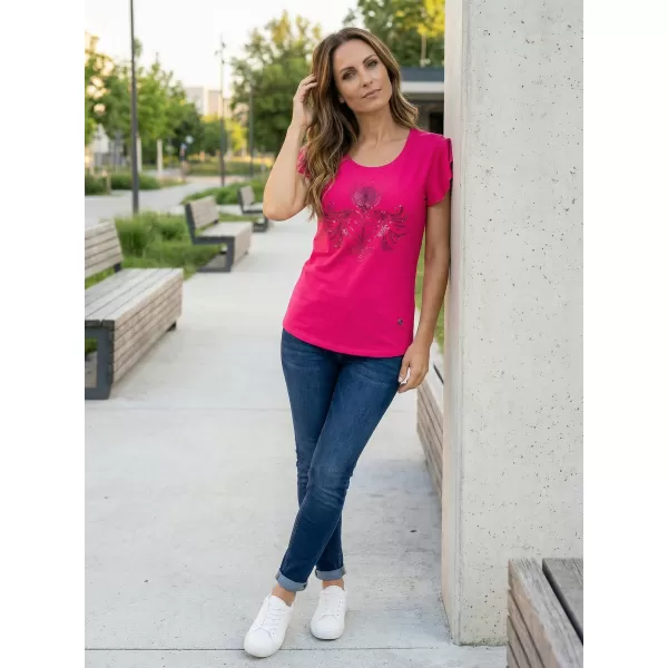  Damen-T-Shirt KIXMI SAMMI ROSA 