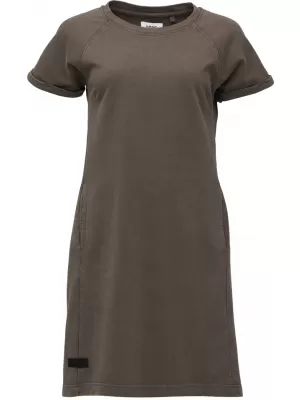 Kleid LOAP DENDA CLW2480 GRAU